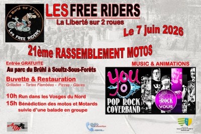 21ème Rassemblement Moto des Free Riders à Soultz-sous-Forêts